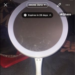 LED light up mirror